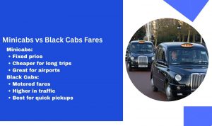 Minicabs vs Black Cabs Fares