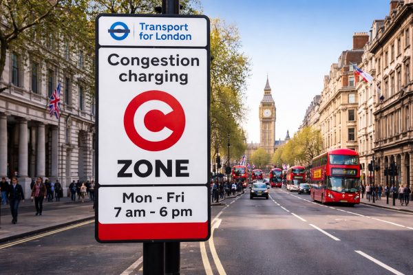 London Congestion Charge Costs, Times And Rules