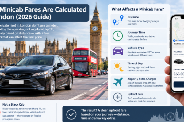 How Minicab Fares Are Calculated in London {2026 Guide}