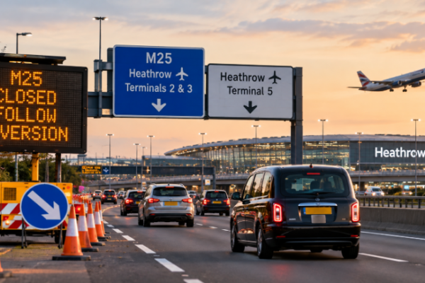 Heathrow Airport Transfers During M25 Road Closures: Travel Tips, Taxi Fares and Alternatives
